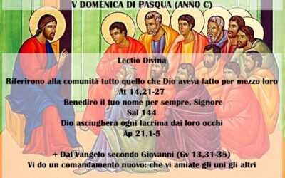 V DOMENICA DI PASQUA (ANNO C) – Lectio Divina￼